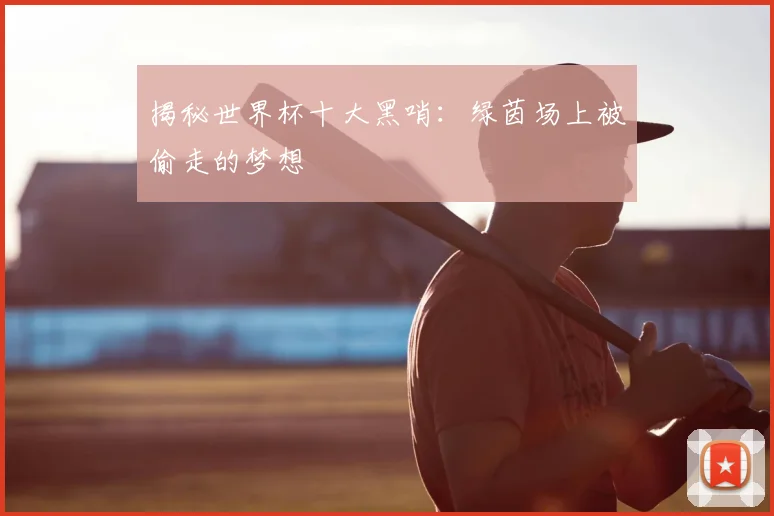 揭秘世界杯十大黑哨:绿茵场上被偷走的梦想